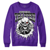 PURPLE Collection DopeSkill Purple Sweatshirt Trapped Halloween Graphic
