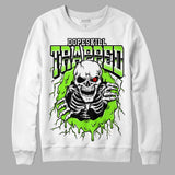 Neon Green Collection DopeSkill Sweatshirt Trapped Halloween Graphic