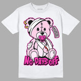 Triple Pink Dunk Low DopeSkill T-Shirt Hurt Bear Graphic