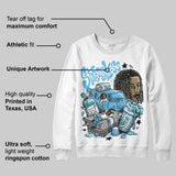 Legend Blue 11s DopeSkill Sweatshirt Stressless Graphic