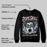 Medium Soft Pink 4s DopeSkill Sweatshirt Root of Evil Graphic
