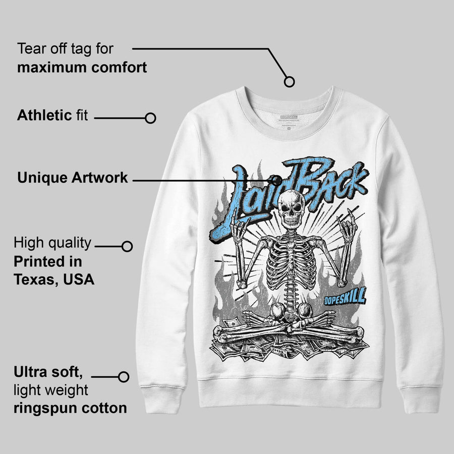 Grey 'Laid Back' DopeSkill Graphic Sweatshirt