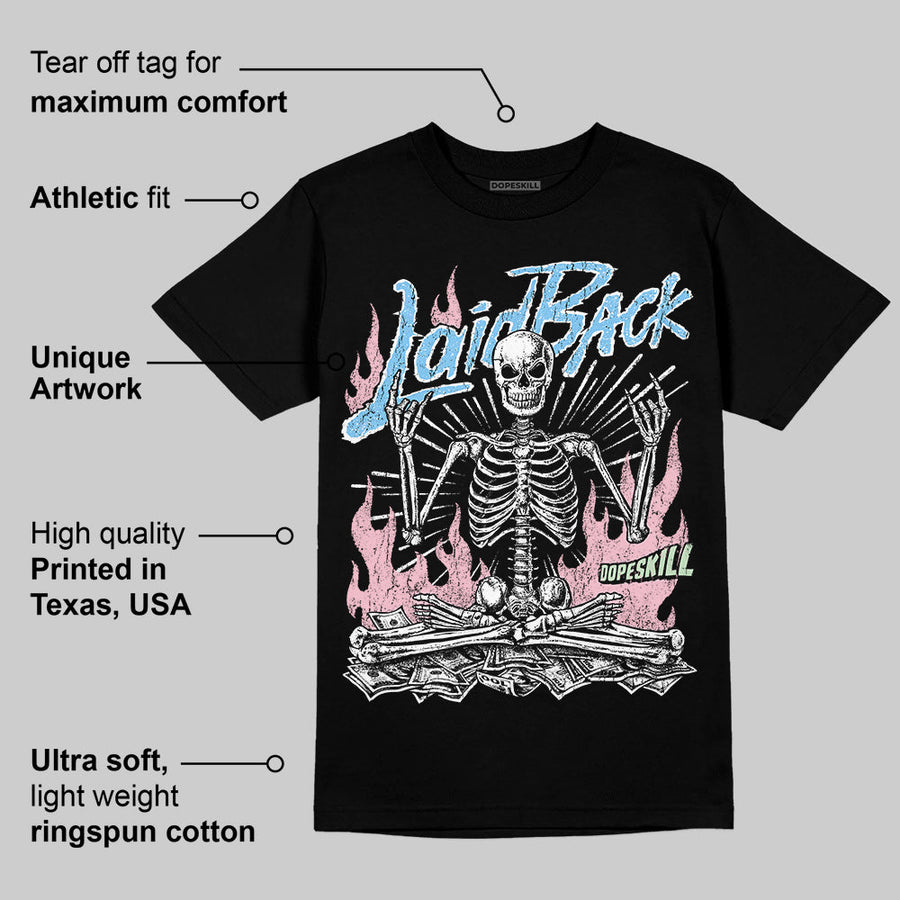 Medium Soft Pink 4s DopeSkill T-Shirt Laid Back Graphic