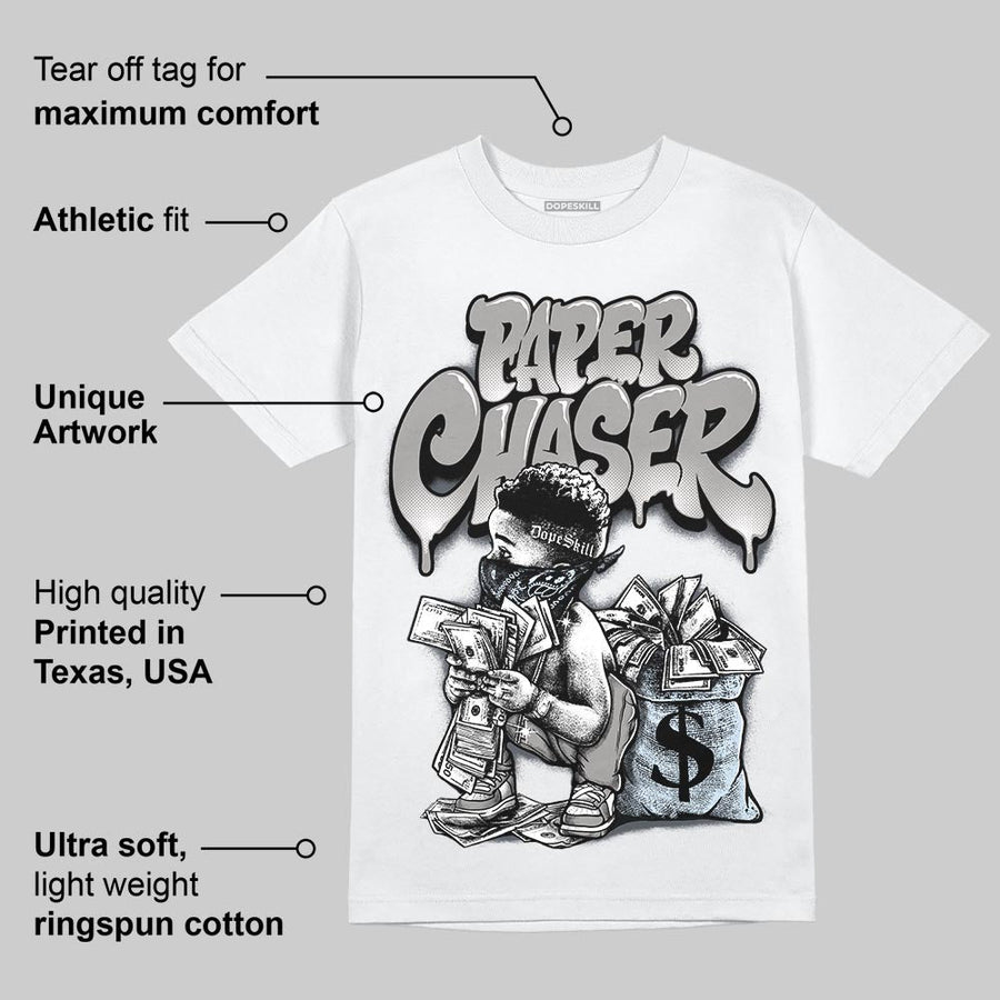 Cool Grey 11s DopeSkill T-Shirt Paper Chaser Boy Graphic