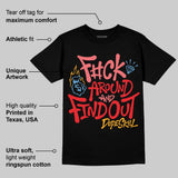 Red Collection DopeSkill T-Shirt F#ck Around And Find Out Graphic