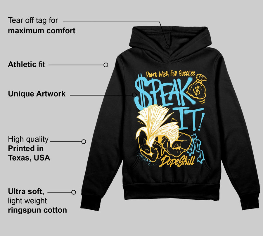Gamma 11s DopeSkill Hoodie Sweatshirt Speak It Graphic
