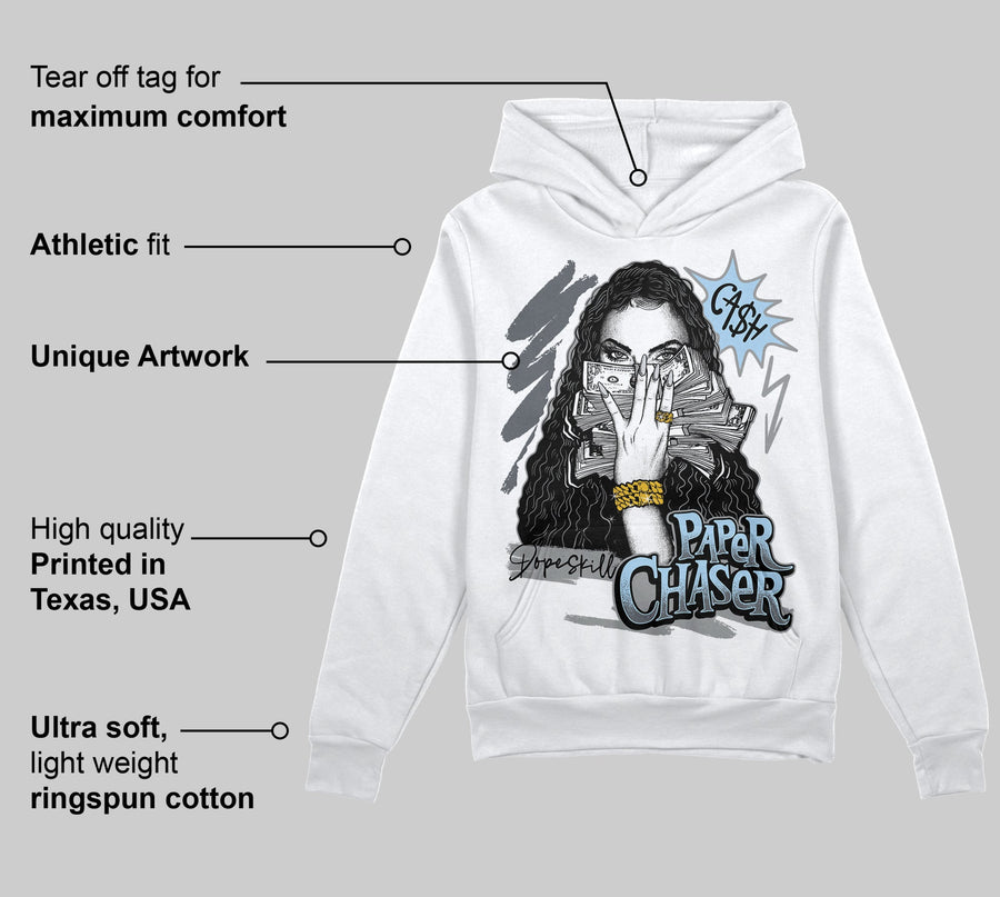Wolf Grey 5s DopeSkill Hoodie Sweatshirt NPC Graphic
