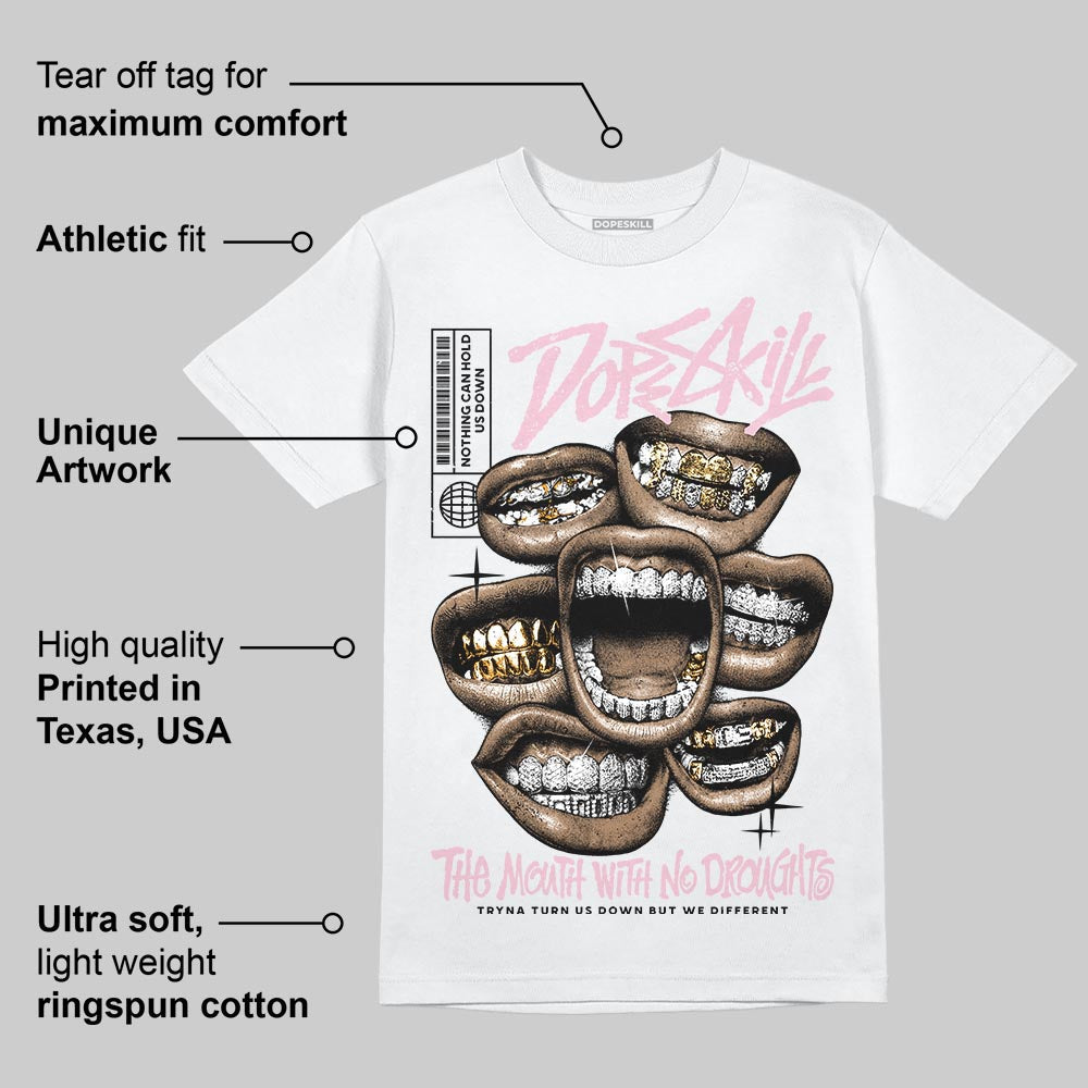 35th Anniversary 5s DopeSkill T-Shirt The Mouth With No Droughts Graphic