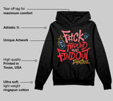 Red Collection DopeSkill Hoodie Sweatshirt F#ck Around And Find Out Graphic