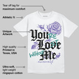 Grape 5s DopeSkill T-Shirt You’re Lost Without Me Graphic