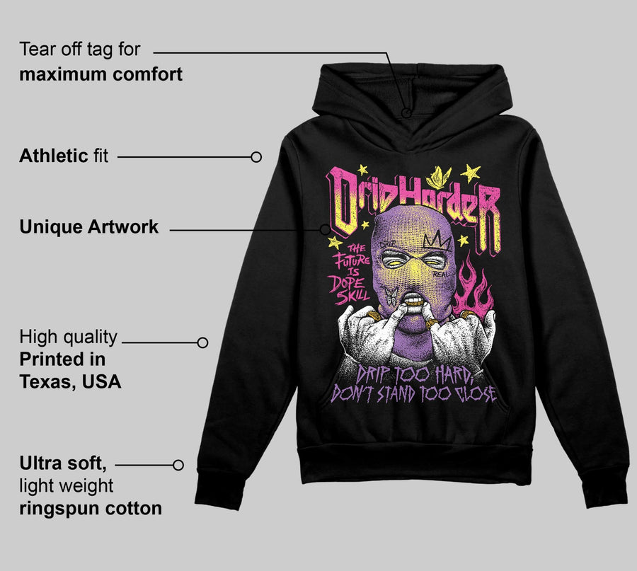 PURPLE Collection DopeSkill Hoodie Sweatshirt Drip Harder Graphic