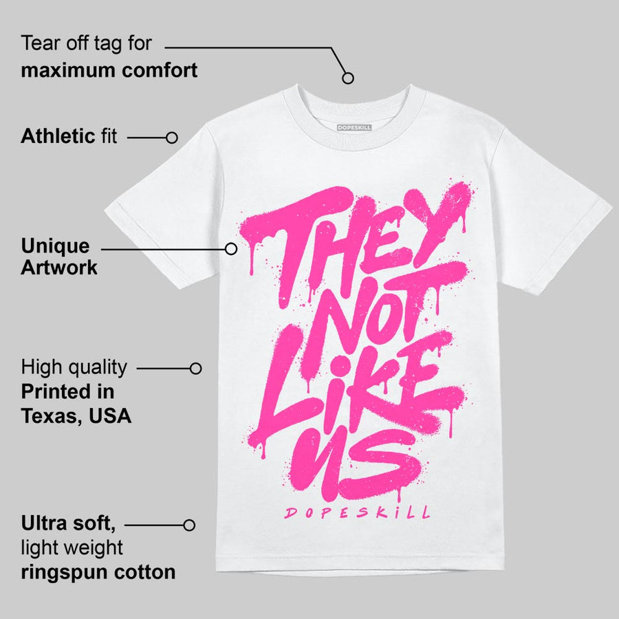 Pink Collection DopeSkill T-Shirt They Not Like Us Graphic
