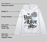 Wolf Grey 5s DopeSkill Hoodie Sweatshirt You’re Lost Without Me Graphic
