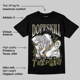 Medium Olive 3s DopeSkill T-Shirt Sorry I've Been Trappin Graphic