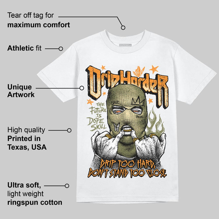 Olive Collection DopeSkill T-Shirt Drip Harder Graphic