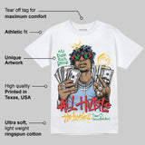 Clips 1s DopeSkill T-Shirt All Hustle No Luck Graphic
