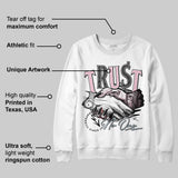 35th Anniversary 5s DopeSkill Sweatshirt Trust No One Graphic