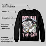 Medium Soft Pink 4s DopeSkill Sweatshirt Sorry I've Been Trappin Graphic