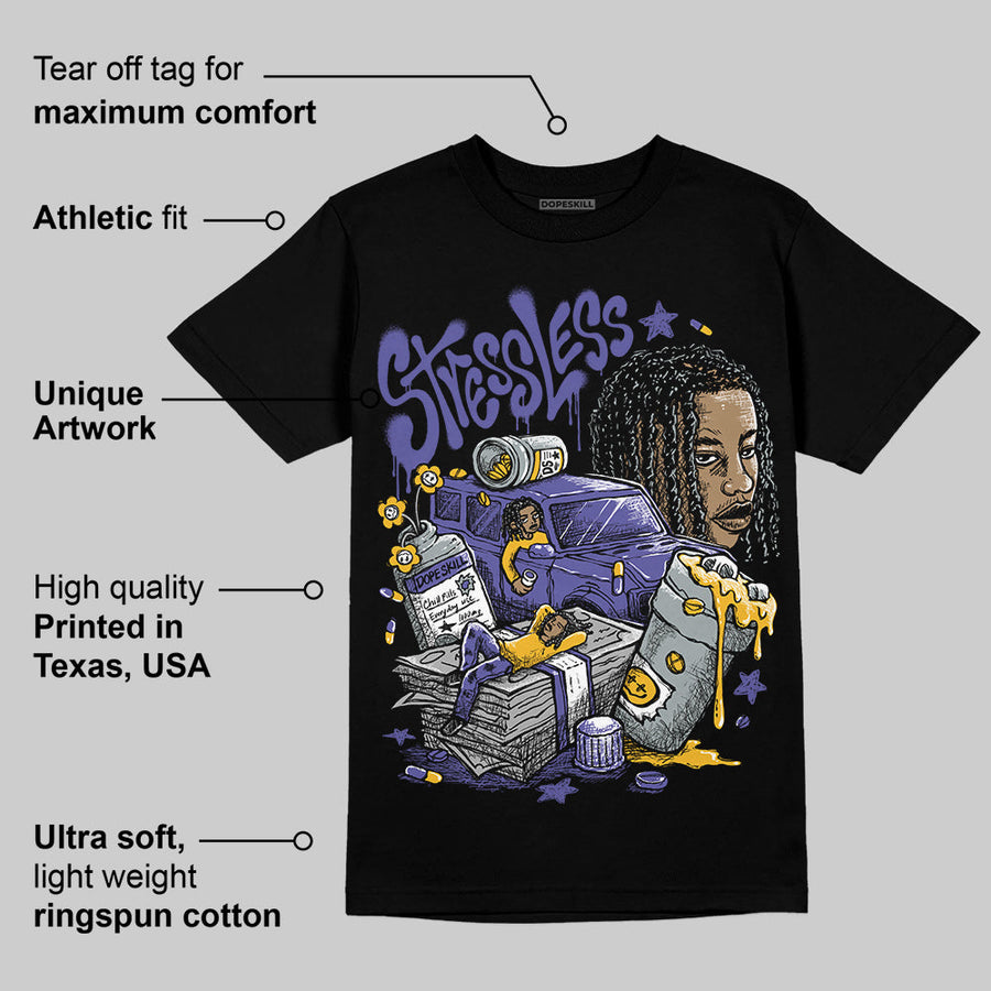 Lakers 4s DopeSkill T-Shirt Stressless Graphic
