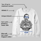 Royal Blue 'Scared Money Don't Make No Money' DopeSkill Graphic Sweatshirt