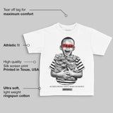 Grey 'Scared Money Don't Make No Money' DopeSkill Graphic Toddler Kids T-shirt