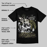 Medium Olive 3s DopeSkill T-Shirt Drip Season Graphic