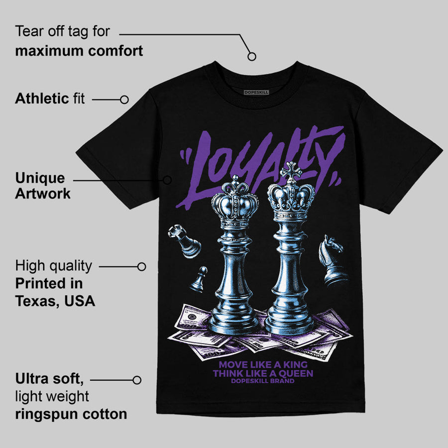 PURPLE 'Loyalty' DopeSkill Graphic T-Shirt