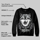 Wolf Grey 12s DopeSkill Sweatshirt Wolf Grey Graphic
