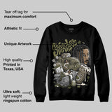 Medium Olive 3s DopeSkill Sweatshirt Stressless Graphic