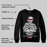 Black/White 'Scared Money Don't Make No Money' DopeSkill Graphic Sweatshirt