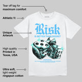 University Blue 'Risk Is Better Than Regret' DopeSkill Graphic T-Shirt