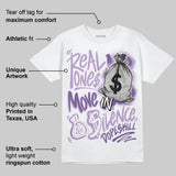Hydrangeas 10s DopeSkill T-Shirt Real Ones Move In Silence Graphic