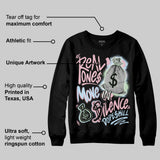 Medium Soft Pink 4s DopeSkill Sweatshirt Real Ones Move In Silence Graphic
