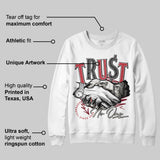 Valentine’s Day 4s DopeSkill Sweatshirt Trust No One Graphic