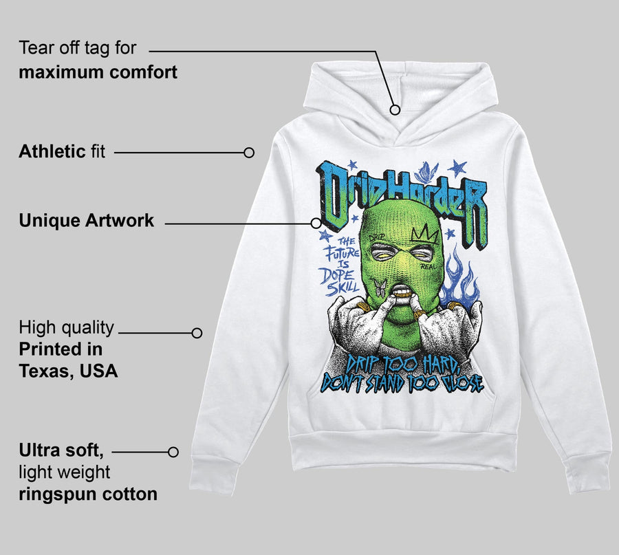 Royal Blue Collection DopeSkill Hoodie Sweatshirt Drip Harder Graphic