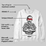 Grey 'Scared Money Don't Make No Money' DopeSkill Graphic Sweatshirt