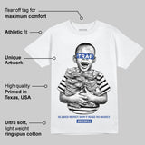 Royal Blue 'Scared Money Don't Make No Money' DopeSkill Graphic T-Shirt