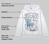 Wolf Grey 5s DopeSkill Hoodie Sweatshirt Speak It Graphic