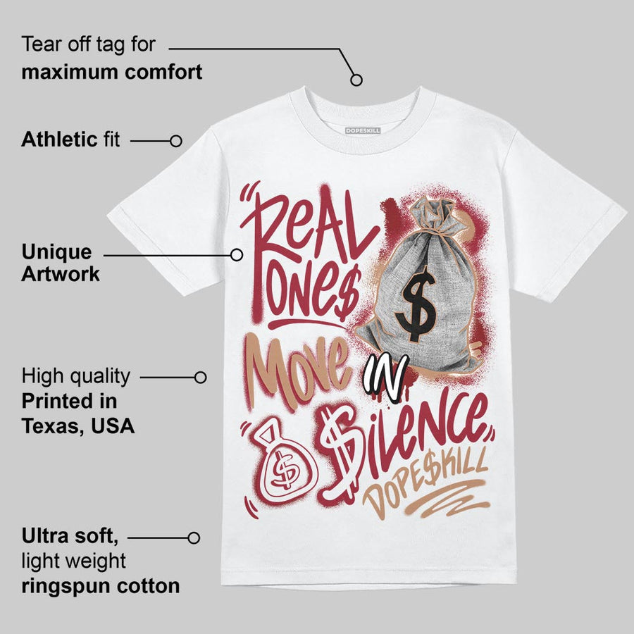 Dunk Lower Merion Aces DopeSkill T-Shirt Real Ones Move In Silence Graphic