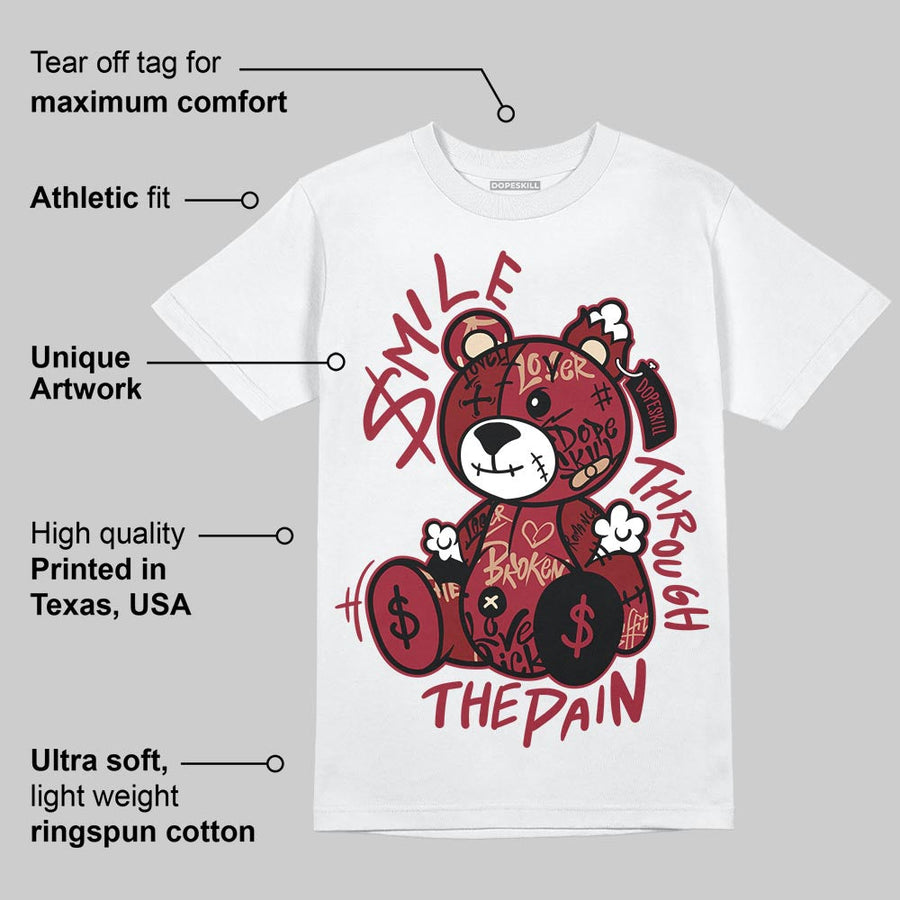 Dunk Lower Merion Aces DopeSkill T-Shirt Smile Through The Pain Graphic