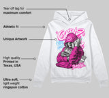 Pink 'Grind Pray' DopeSkill Graphic Hoodie