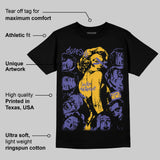 Lakers 4s DopeSkill T-Shirt Built Different Graphic