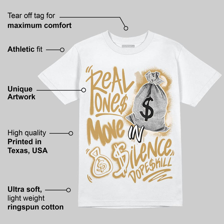 “Mother’s Day” 11s DopeSkill T-Shirt Real Ones Move In Silence Graphic