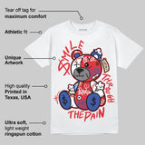 Seoul 2.0 3s DopeSkill T-Shirt Smile Through The Pain Graphic