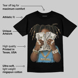 University Blue 14s DopeSkill T-Shirt Rich Youth Graphic
