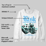 University Blue 'Risk Is Better Than Regret' DopeSkill Graphic Sweatshirt