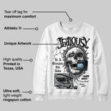 Wolf Grey 5s DopeSkill Sweatshirt Jealousy Graphic