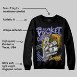 Lakers 4s DopeSkill Sweatshirt Pocket Change Graphic