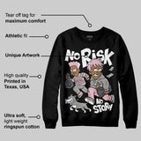 Max 95 OG “Pink Foam” DopeSkill Sweatshirt No Risk No Story Graphic