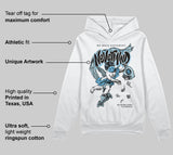 Legend Blue 11s DopeSkill Hoodie Sweatshirt Nevermind Graphic